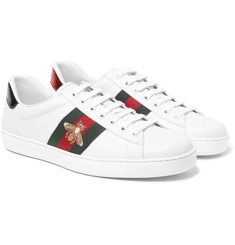 all white gucci sneakers men's|Gucci white sneakers for women.